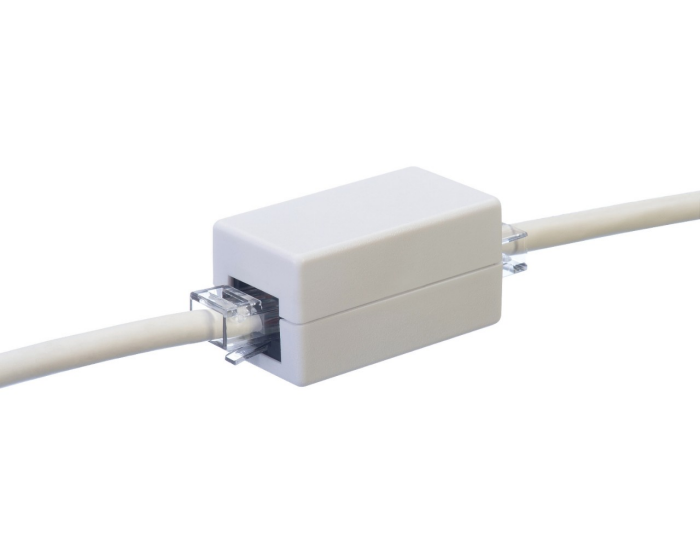 CAT6 直通式 RJ45 耦合器 (85-356)