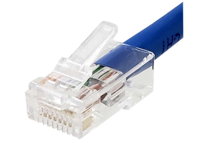 CAT6 3 件式 RJ45 连接器 (25 个/包) (85-366)