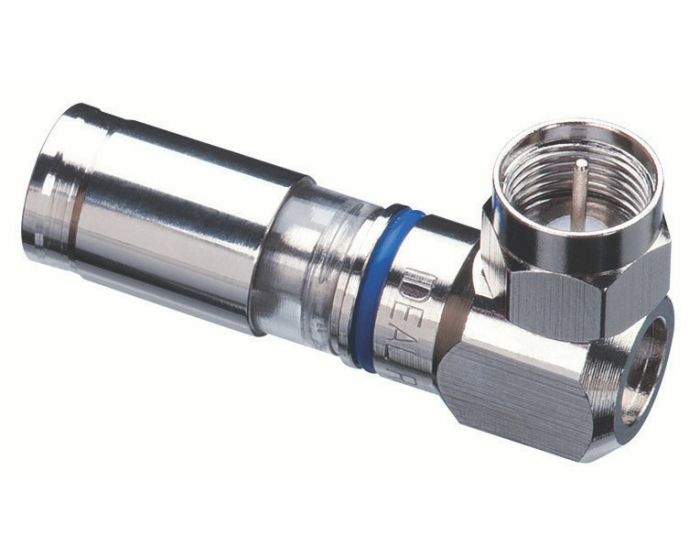 InSITE™ RTQ™ F 型压缩连接器 RG-6 90°（5 个/包） (92-691)