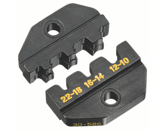 Crimpmaster™ 模具组 非绝缘开口端子 10-22 AWG 30-586