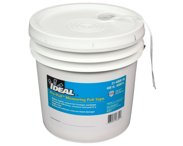 Pro-Pull™ 测量拉线带 400磅 4500英尺桶装 (31-400B-45)