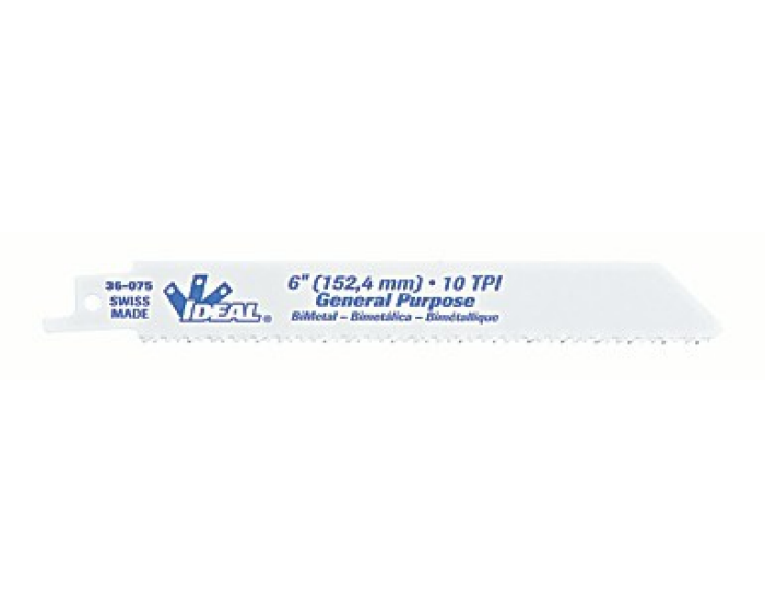 往复锯片 通用型 6英寸 10 TPI (5片/包) (36-075)