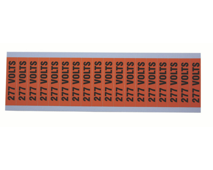 Voltage/Conduit Marker Card 