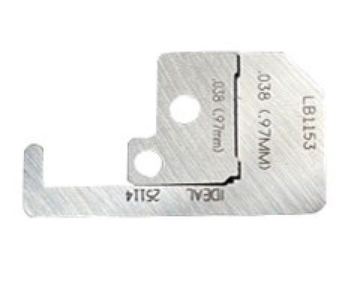 定制 Stripmaster® 平刀片组 .038 间隙 22 AWG (LB-1153)
