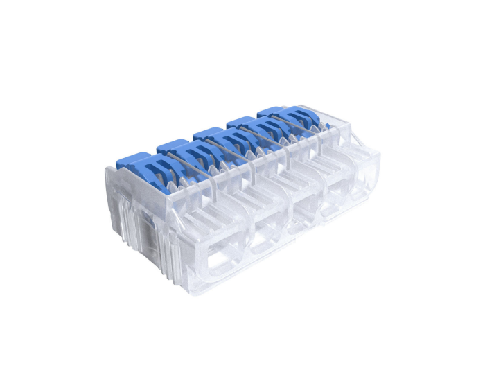 In-Sure® 杠杆式导线连接器 5端口 (10/BG) (30-01L25)