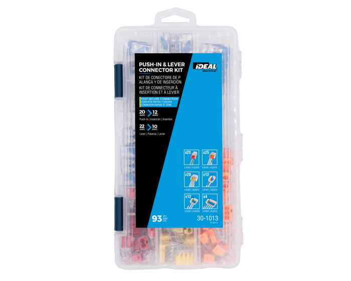 In-Sure® 10 AWG 杠杆式和 12 AWG 插接式连接器套件 93件 (30-1013)