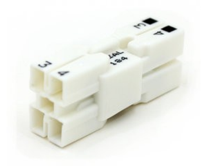 PowerPlug® 灯具断开连接器 184型 公半部 (2K/BX) (30-1184M)