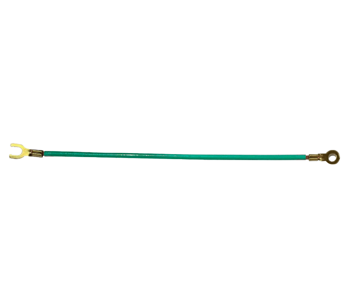 绞合线接地尾线 #10 叉形/环形 12 AWG 8英寸 (1K/BX) (30-3285)