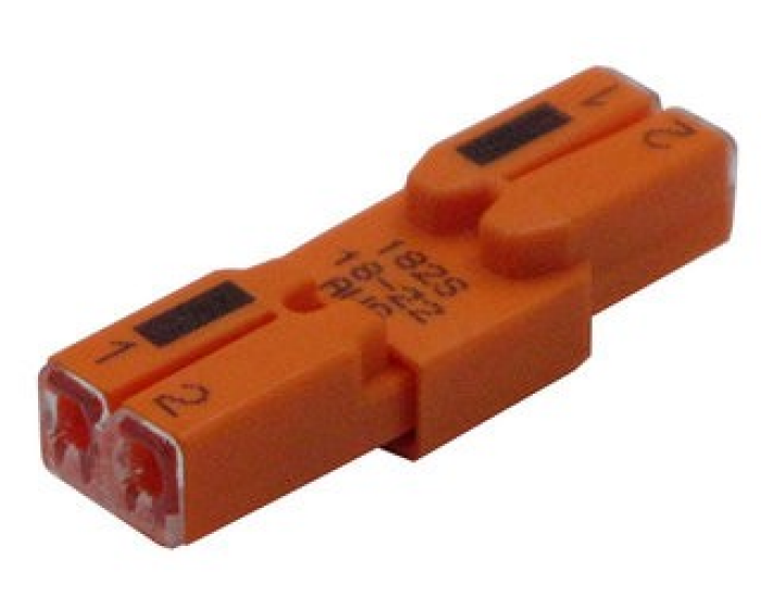PowerPlug® 灯具断开器 型号182S 2线 母半体 (1K/BX) (30-682SF)