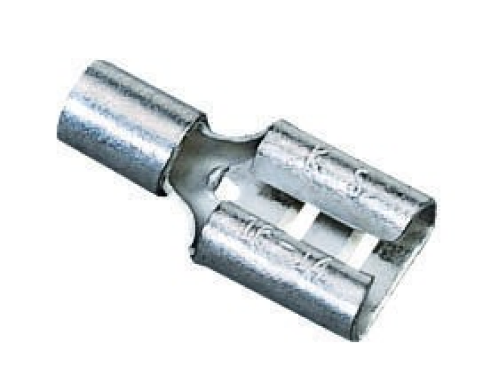 非绝缘母端快接头 16-14 AWG .250 插片（25 件/盒） (83-9481)